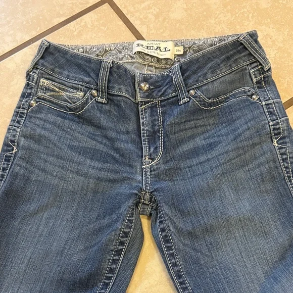 Ariat REAL denim straight leg jeans - Picture 4 of 4